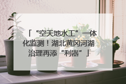 “空天地水工”一体化监测！湖北黄冈河湖治理再添“利器”