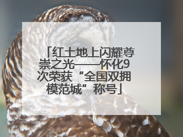 红土地上闪耀尊崇之光——怀化9次荣获“全国双拥模范城”称号