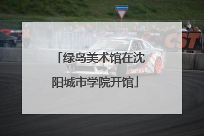 绿岛美术馆在沈阳城市学院开馆