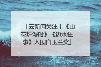 云新闻关注丨《山花烂漫时》《边水往事》入围白玉兰奖
