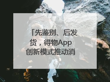先鉴别、后发货，得物App创新模式推动消费正品化升级