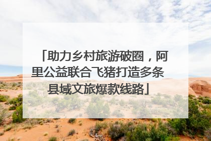 助力乡村旅游破圈，阿里公益联合飞猪打造多条县域文旅爆款线路