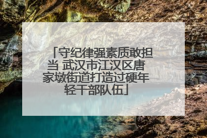 守纪律强素质敢担当 武汉市江汉区唐家墩街道打造过硬年轻干部队伍