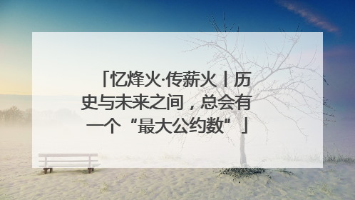 忆烽火·传薪火丨历史与未来之间，总会有一个“最大公约数”