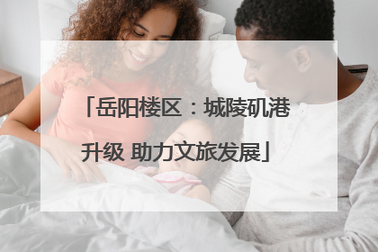 岳阳楼区：城陵矶港升级 助力文旅发展