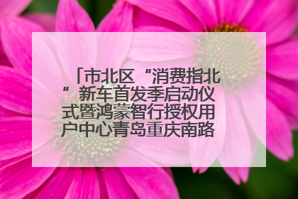 市北区“消费指北”新车首发季启动仪式暨鸿蒙智行授权用户中心青岛重庆南路开业盛典成功举办