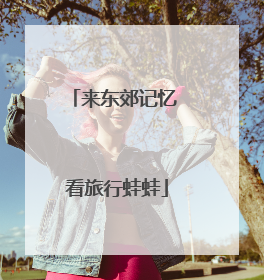 来东郊记忆 看旅行蛙蛙