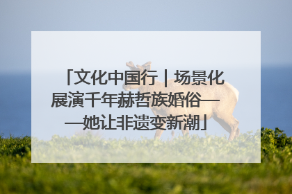 文化中国行｜场景化展演千年赫哲族婚俗——她让非遗变新潮