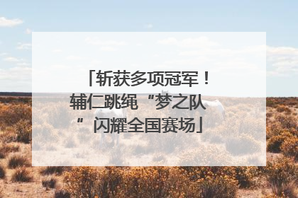 斩获多项冠军！辅仁跳绳“梦之队”闪耀全国赛场