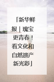 新华鲜报｜瑰宝更青春！看文化和自然遗产新光彩