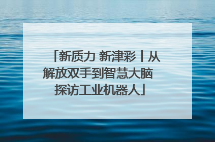 新质力 新津彩丨从解放双手到智慧大脑 探访工业机器人