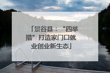景谷县：“四举措”打造家门口就业创业新生态