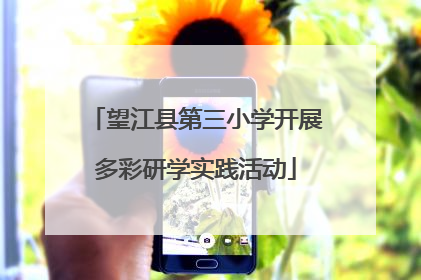 望江县第三小学开展多彩研学实践活动
