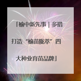 榆中新先事｜多措打造“榆苗陇萃”四大种业育苗品牌