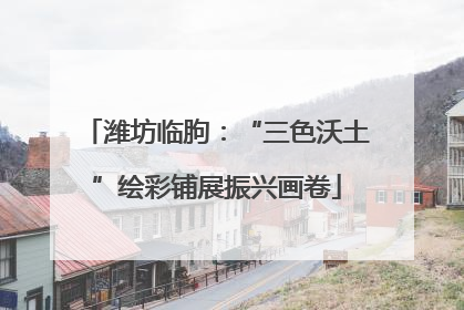 潍坊临朐：“三色沃土”绘彩铺展振兴画卷