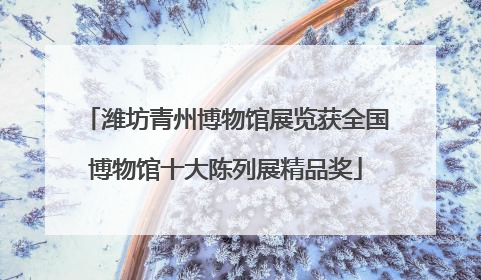 潍坊青州博物馆展览获全国博物馆十大陈列展精品奖
