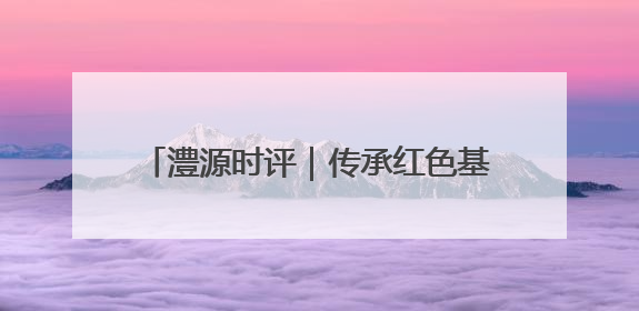 澧源时评｜传承红色基因 铸就青春华章——桑植热土上的青春长征