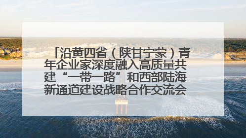 沿黄四省（陕甘宁蒙）青年企业家深度融入高质量共建“一带一路”和西部陆海新通道建设战略合作交流会在甘肃兰州召开