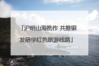 沪明山海携作 共推银发研学红色旅游线路