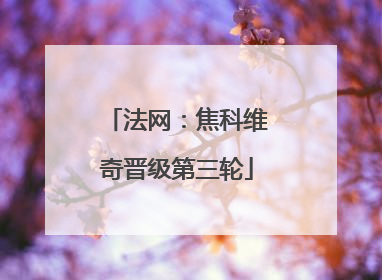 法网：焦科维奇晋级第三轮