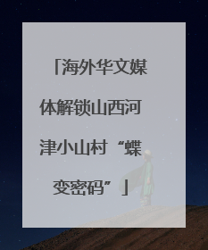 海外华文媒体解锁山西河津小山村“蝶变密码”
