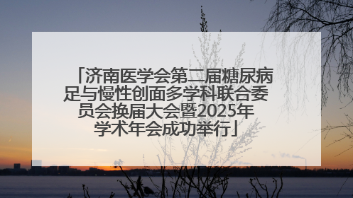 济南医学会第二届糖尿病足与慢性创面多学科联合委员会换届大会暨2025年学术年会成功举行