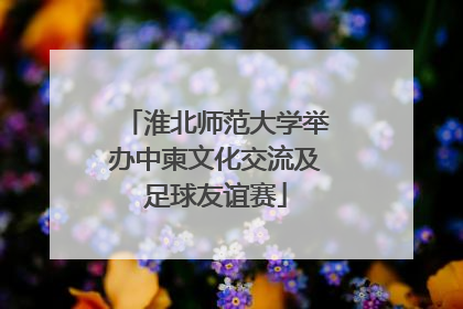淮北师范大学举办中柬文化交流及足球友谊赛