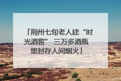 荆州七旬老人建“时光酒窖” 三万多酒瓶里封存人间烟火
