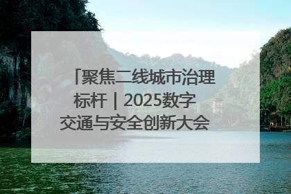 聚焦二线城市治理标杆｜2025数字交通与安全创新大会在保定隆重开幕
