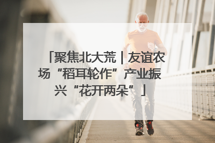 聚焦北大荒｜友谊农场“稻耳轮作”产业振兴“花开两朵”