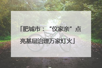 肥城市：“仪家亲”点亮基层治理万家灯火