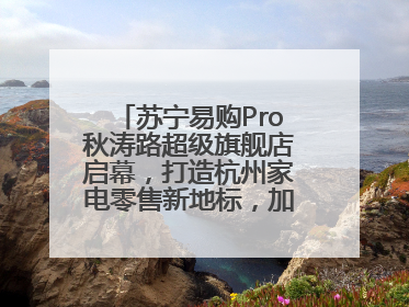 苏宁易购Pro秋涛路超级旗舰店启幕，打造杭州家电零售新地标，加速“大店攻略”全省布局