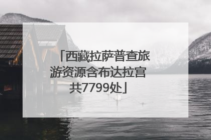 西藏拉萨普查旅游资源含布达拉宫共7799处