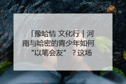 豫哈情 文化行｜河南与哈密的青少年如何 “以笔会友”？这场书画展藏着答案