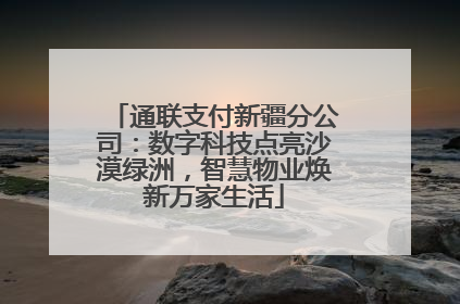 通联支付新疆分公司：数字科技点亮沙漠绿洲，智慧物业焕新万家生活