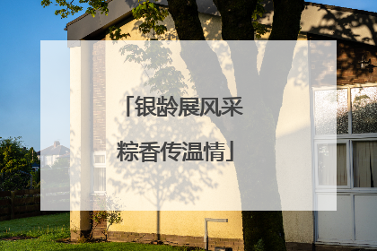 银龄展风采 粽香传温情