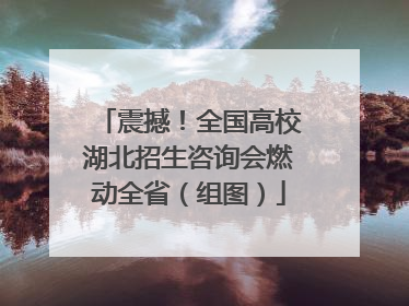 震撼！全国高校湖北招生咨询会燃动全省（组图）