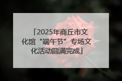 2025年商丘市文化馆“端午节”专场文化活动圆满完成