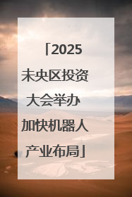 2025未央区投资大会举办 加快机器人产业布局